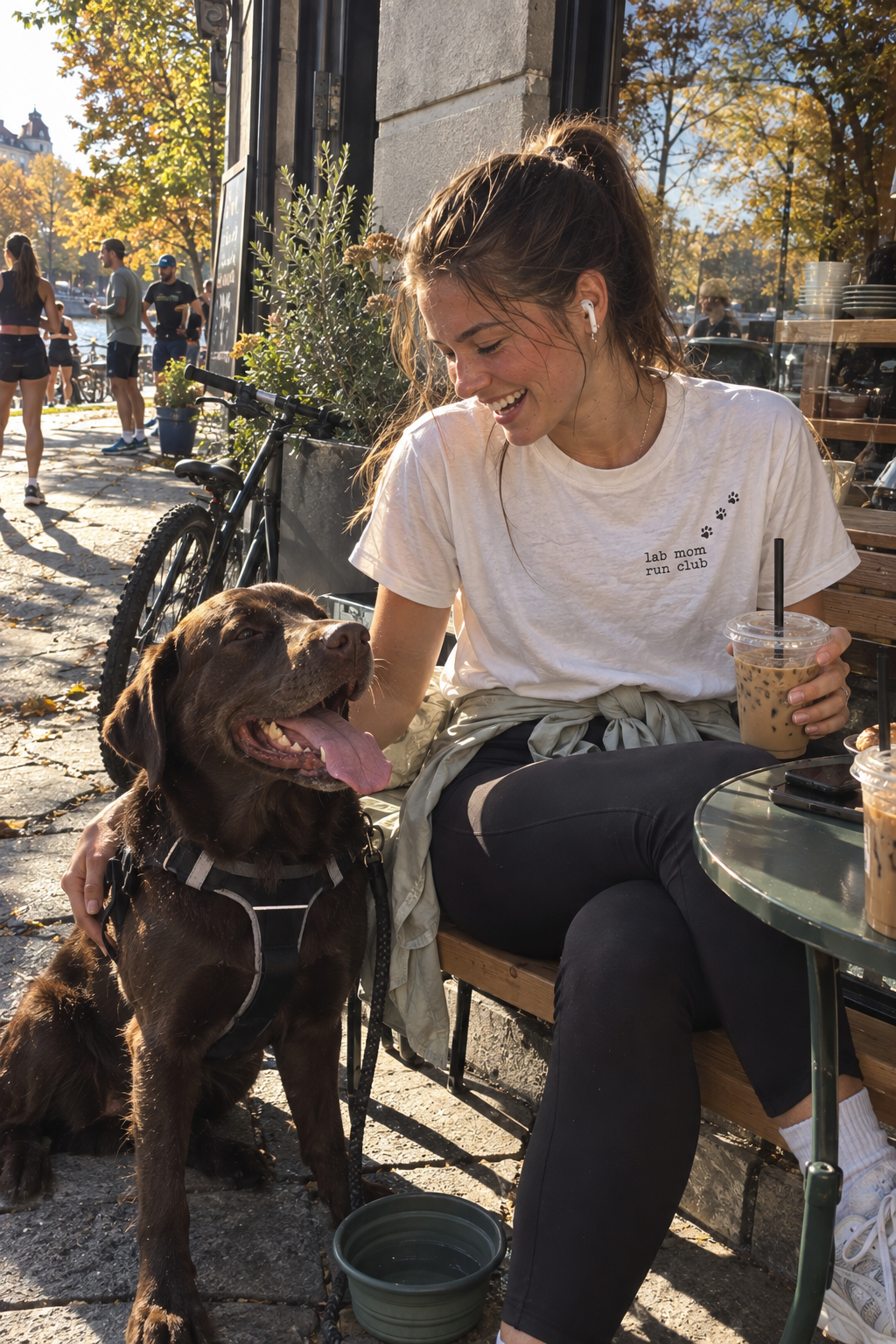 Lab Mom Run Club T-Shirt